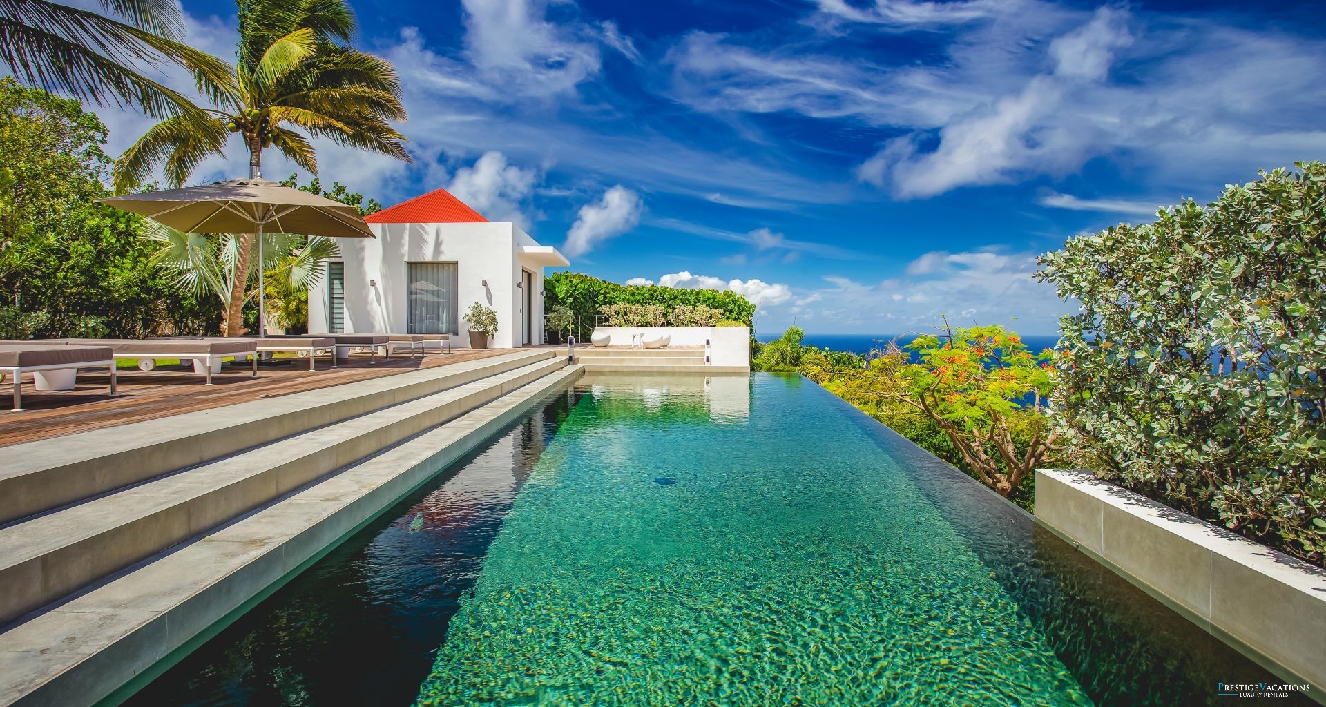 villa à Saint Barthélemy - Palm Springs