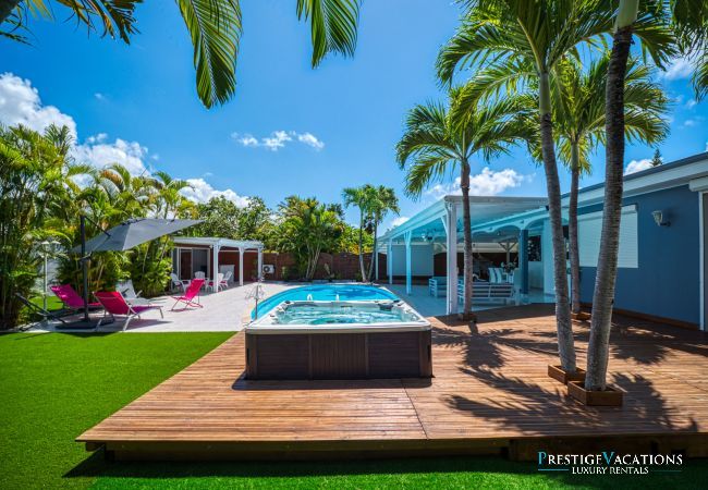 Villa à Le Gosier - Aline, villa avec piscine et jacuzzi