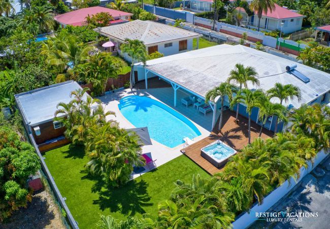 Villa à Le Gosier - Aline, villa avec piscine et jacuzzi